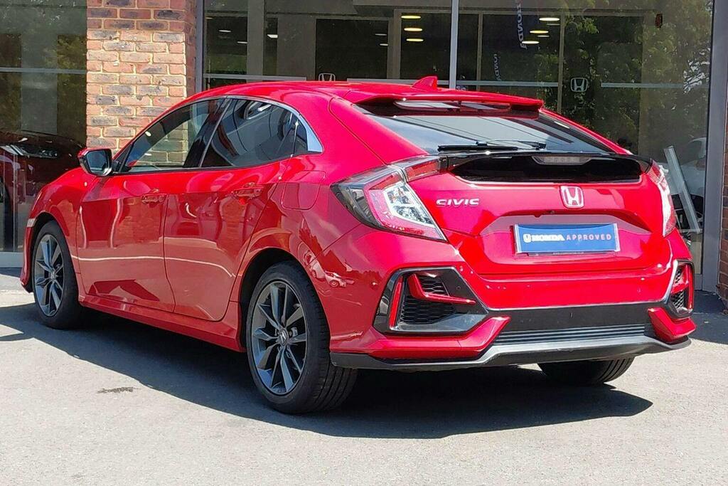 Honda Civic 1.0 Vtec Turbo Sr Hatchback Cvt LM20WYG Red #5