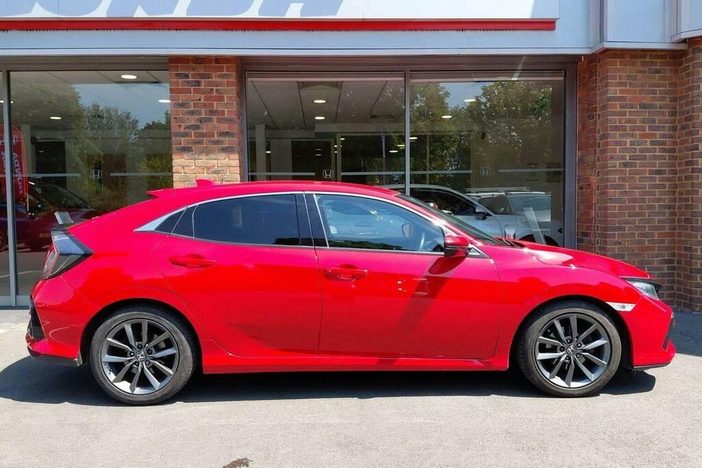 Honda Civic 1.0 Vtec Turbo Sr Hatchback Cvt LM20WYG Red #2