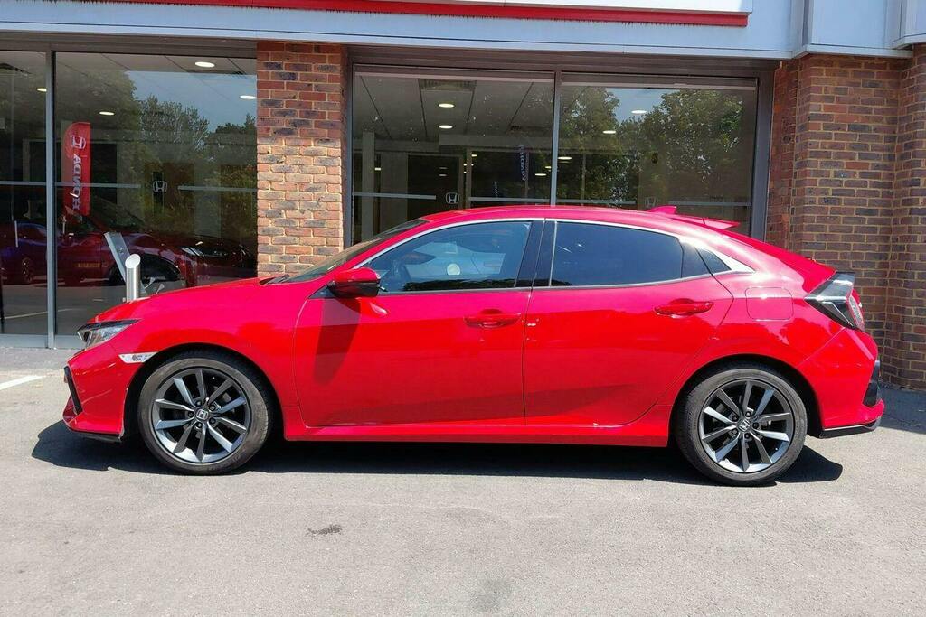 Honda Civic 1.0 Vtec Turbo Sr Hatchback Cvt LM20WYG Red #6