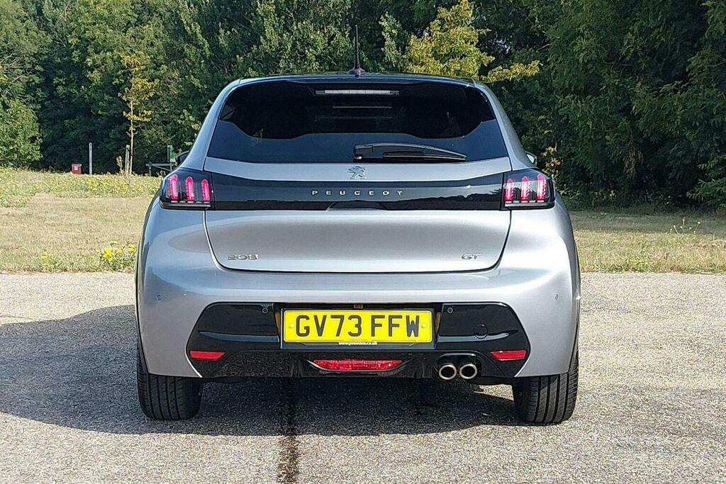 Peugeot 208 1.2 Puretech Gt Hatchback Eat GV73FFW Grey #4