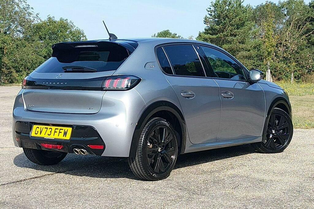 Peugeot 208 1.2 Puretech Gt Hatchback Eat GV73FFW Grey #3