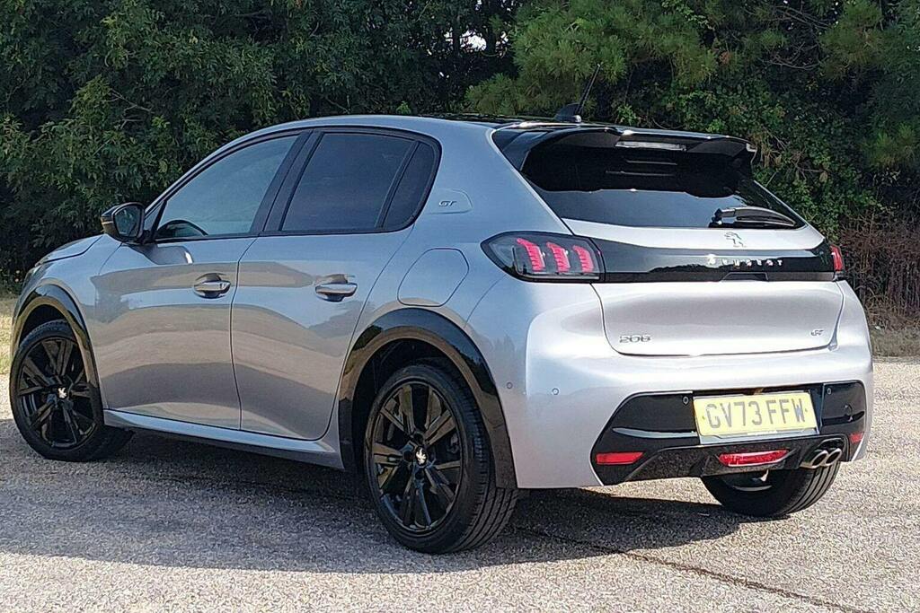 Peugeot 208 1.2 Puretech Gt Hatchback Eat GV73FFW Grey #5