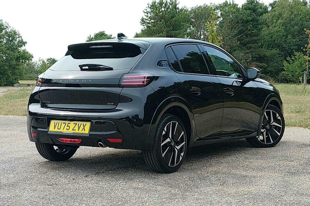 Peugeot 208 1.2 Puretech Gt Hatchback VU75ZVX Black #3
