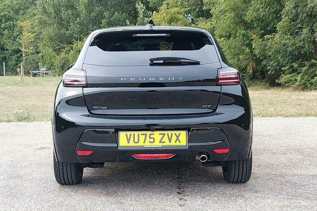 Peugeot 208 1.2 Puretech Gt Hatchback VU75ZVX Black #4