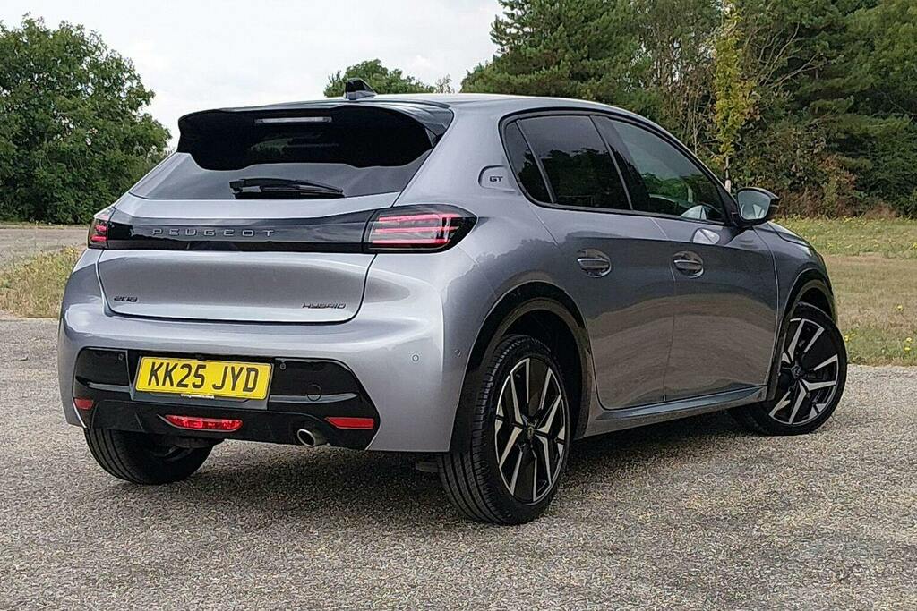 Peugeot 208 1.2 Gt Premium Hatchback Hybrid E Dsc6 KK25JYD Grey #3