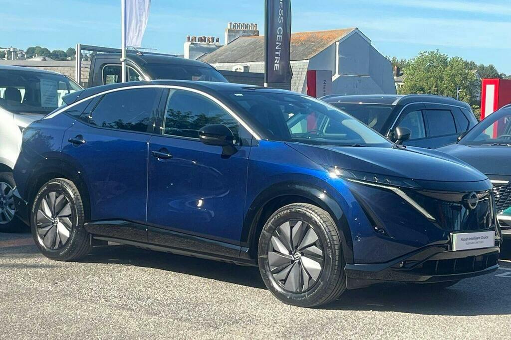 Nissan Ariya 63Kwh Evolve Suv 7.4Kw Charger Blue