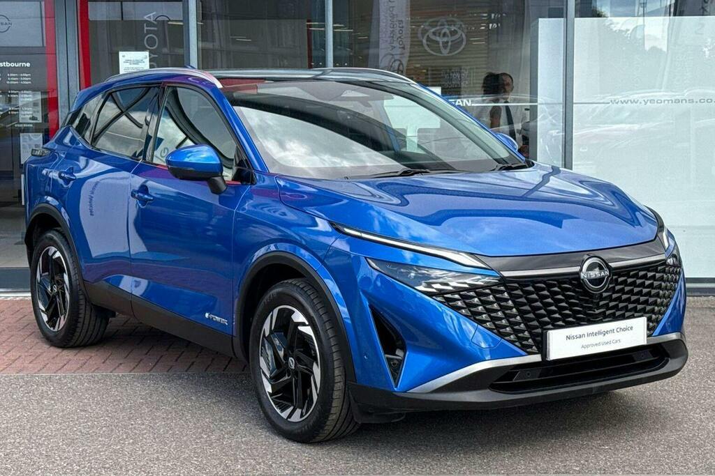 Nissan Qashqai 1.5 H E Power N Connecta Suv Hybrid Aut Blue