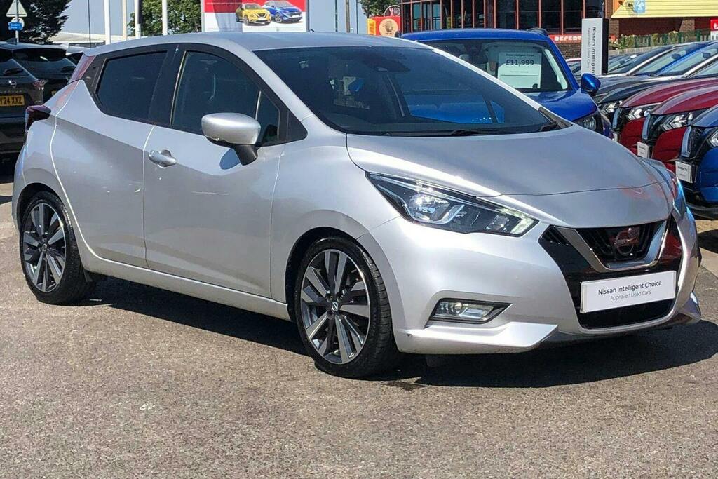 Nissan Micra 1.0 Dig T Tekna Hatchback Silver