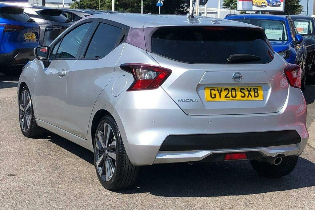 Nissan Micra 1.0 Dig T Tekna Hatchback GY20SXB Silver #5