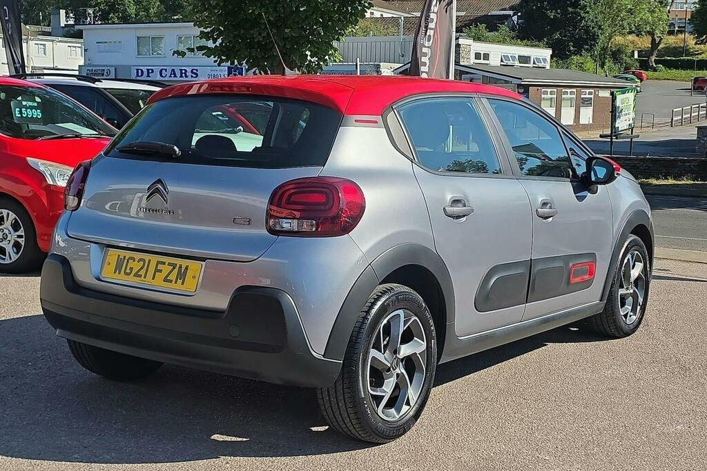 Citroen C3 1.2 Puretech Shine Hatchback WG21FZM Grey #3