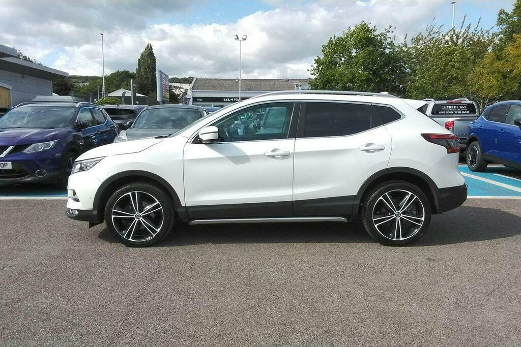 Nissan Qashqai 1.5 Dci Tekna Suv HJ18YCT White #6