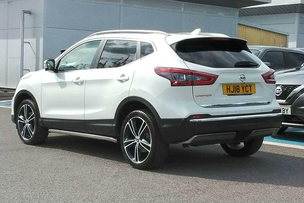 Nissan Qashqai 1.5 Dci Tekna Suv HJ18YCT White #5