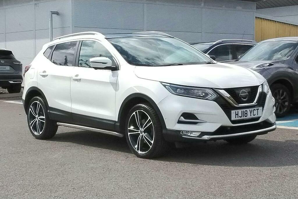 Nissan Qashqai 1.5 Dci Tekna Suv White