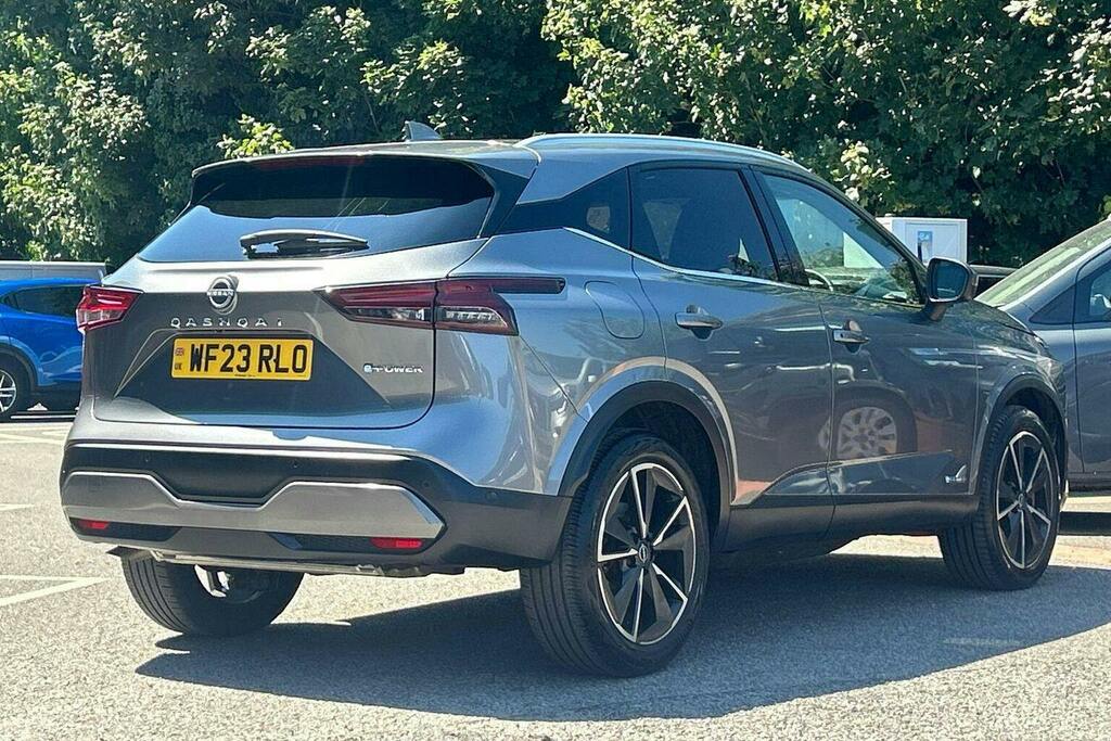 Nissan Qashqai 1.5 H E Power Tekna Suv Hybrid WF23RLO Grey #3