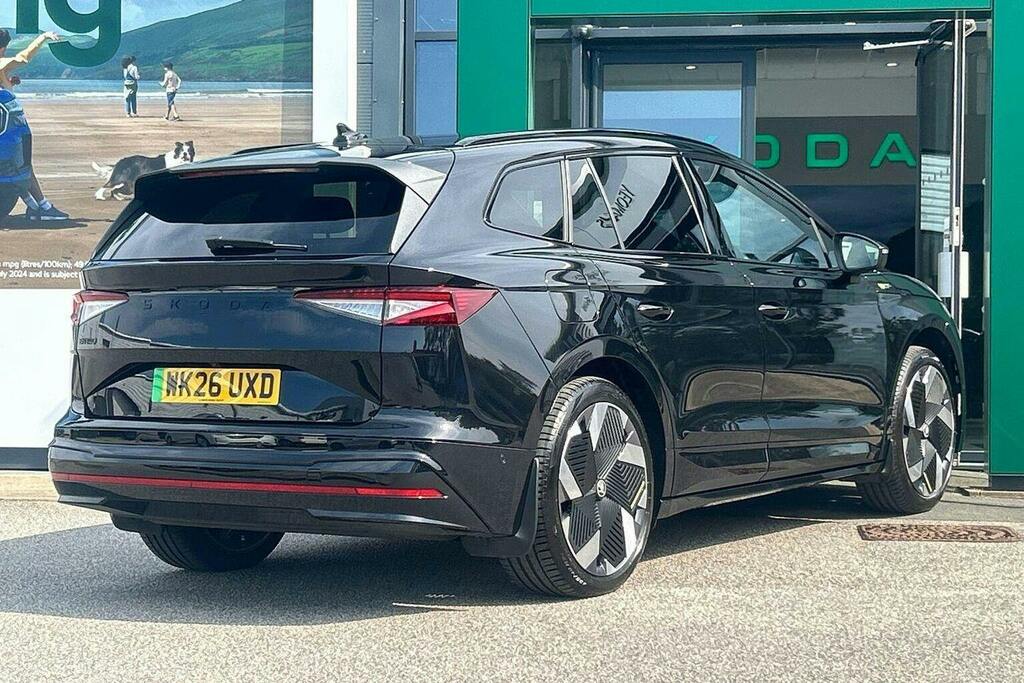 Skoda ENYAQ 84Kwh Vrs Coupe 4Wd WK26UXD Black #3