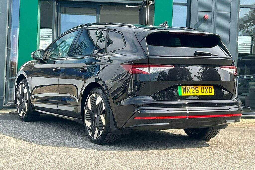 Skoda ENYAQ 84Kwh Vrs Coupe 4Wd WK26UXD Black #5