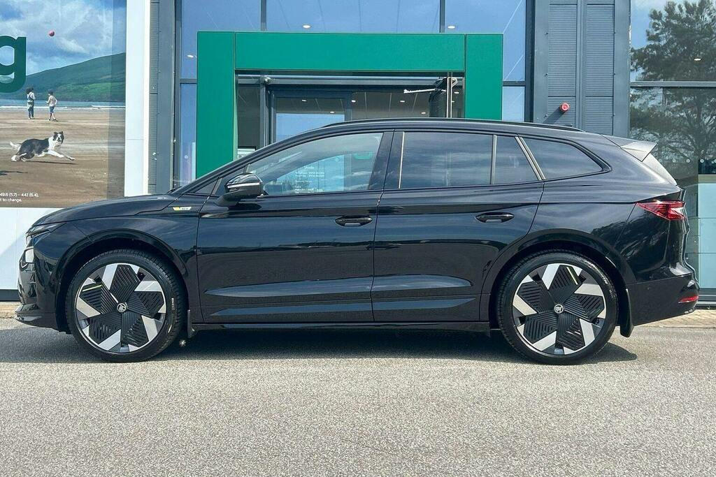 Skoda ENYAQ 84Kwh Vrs Coupe 4Wd WK26UXD Black #6