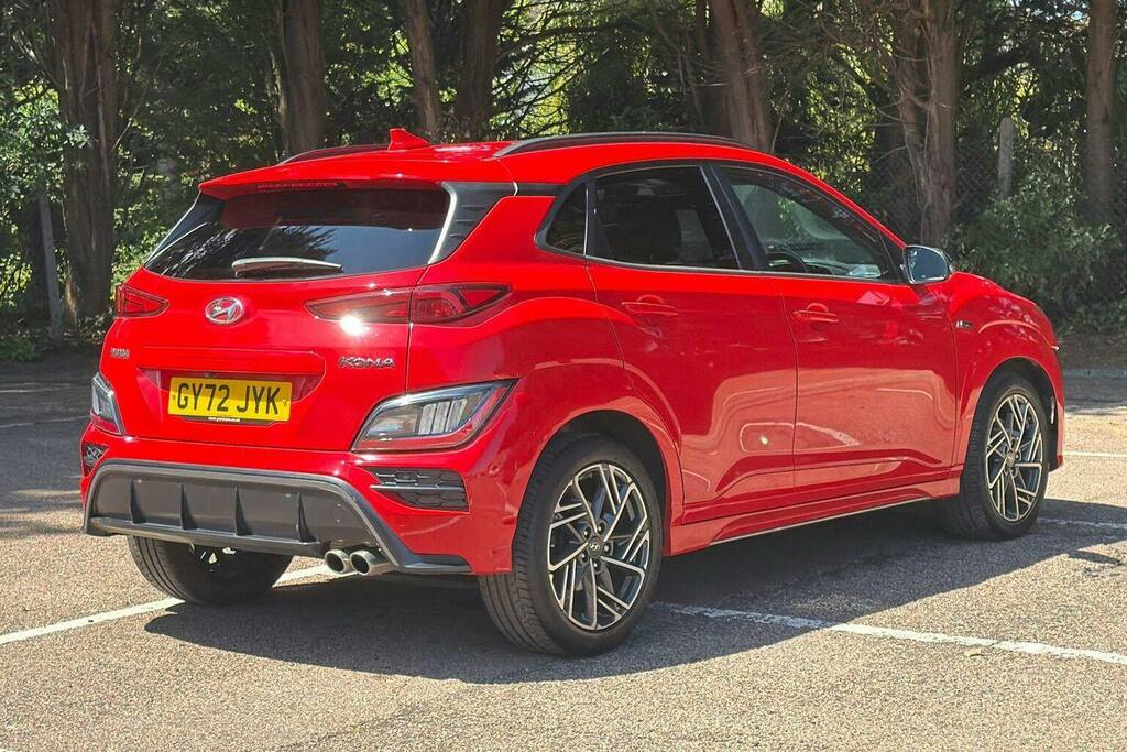 Hyundai Kona 1.0 T Gdi Mhev N Line Suv Hybrid GY72JYK Red #3