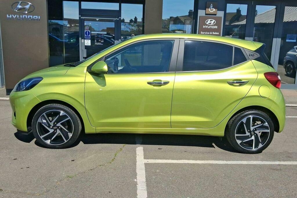 Hyundai I10 1.2 Premium Hatchback WK24LFJ Yellow #6