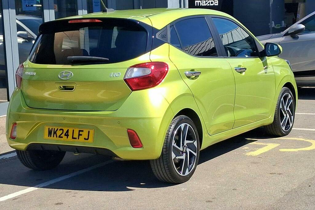 Hyundai I10 1.2 Premium Hatchback WK24LFJ Yellow #3