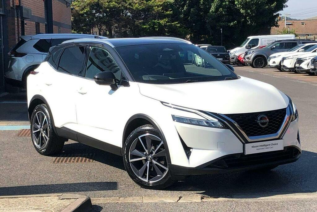 Nissan Qashqai 1.3 Dig T Mhev Tekna Suv Hybrid Xtron White