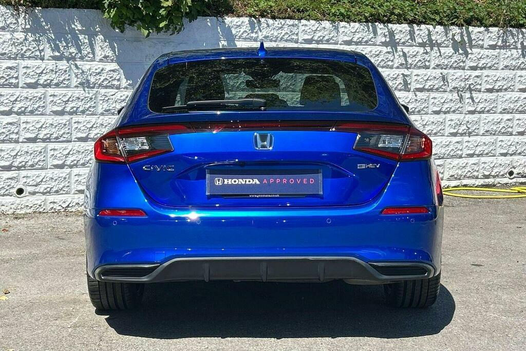 Honda Civic 2.0 H I Mmd Advance Hatchback Hybrid Ec Blue #4