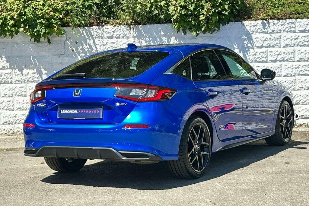 Honda Civic 2.0 H I Mmd Advance Hatchback Hybrid Ec Blue #3