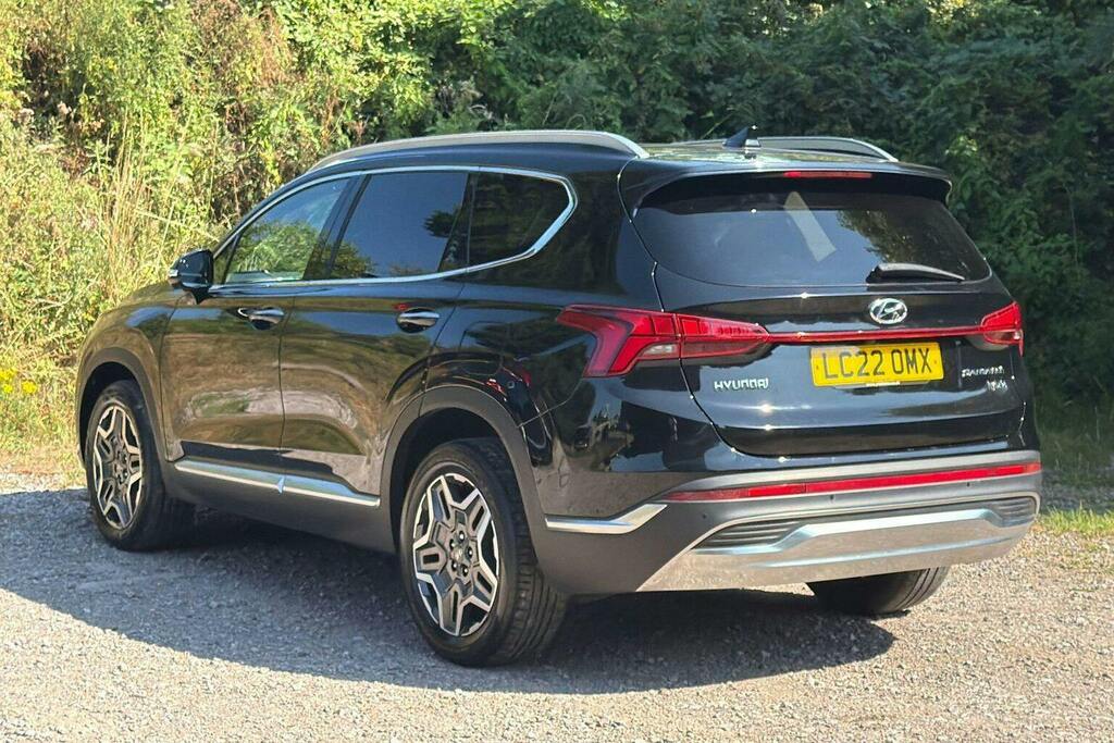 Hyundai Santa Fe 1.6 H T Gdi Ultimate Suv Hybrid Black #5