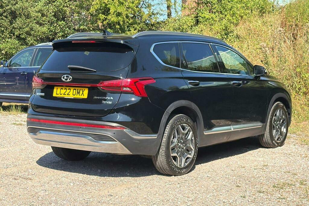 Hyundai Santa Fe 1.6 H T Gdi Ultimate Suv Hybrid Black #3