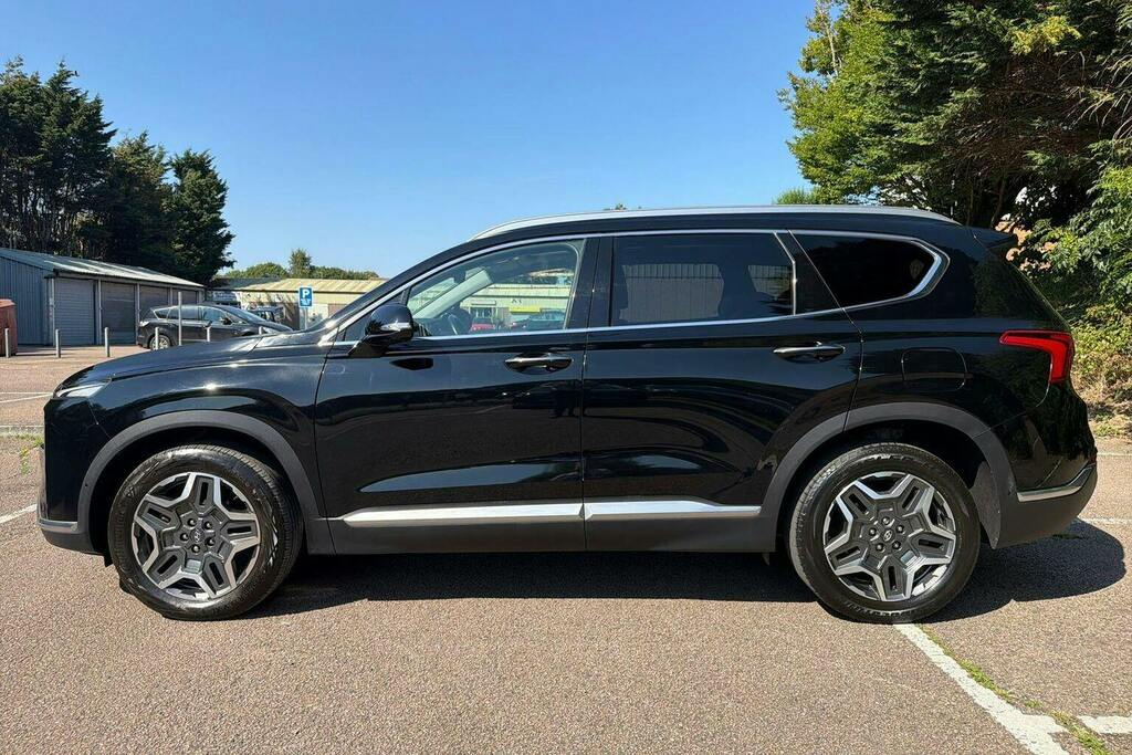 Hyundai Santa Fe 1.6 H T Gdi Ultimate Suv Hybrid Black #6