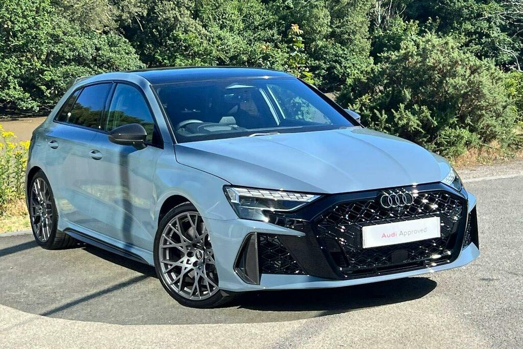 Audi RS3 2.5 Tfsi Carbon Black Sportback S Troni Grey