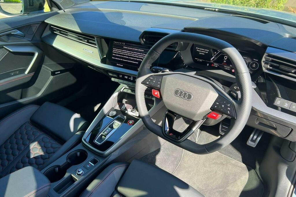 Audi RS3 Tfsi Carbon Black S Tronic Quattro Euro 6 4-Door Red #10