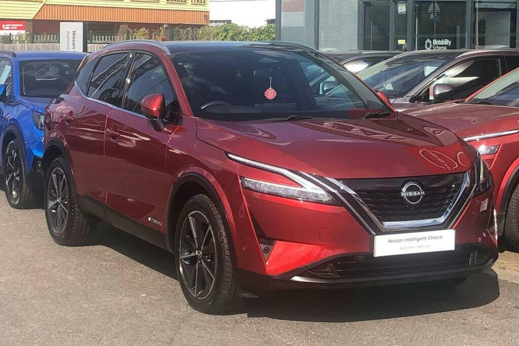 Nissan Qashqai 1.5 H E Power Tekna Suv Hybrid Red