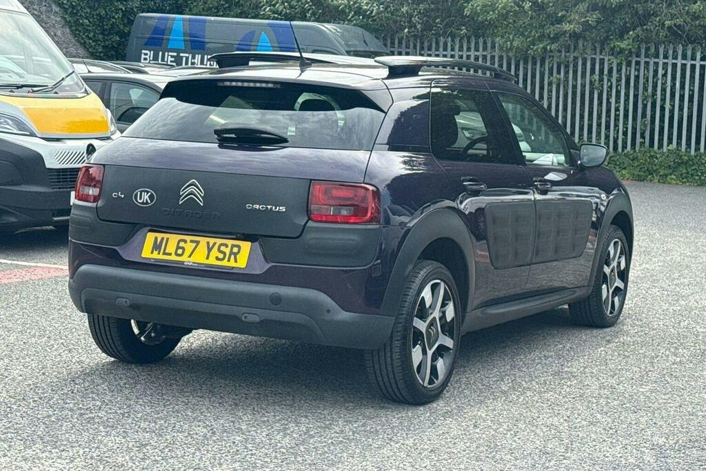 Citroen C4 Cactus 1.2 Puretech Flair Hatchback Purple #3