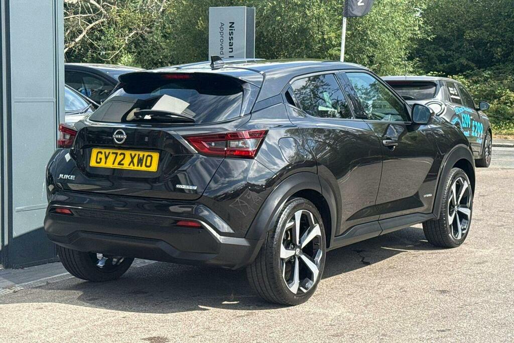 Nissan Juke 1.6 Tekna Suv Hybrid Black #3