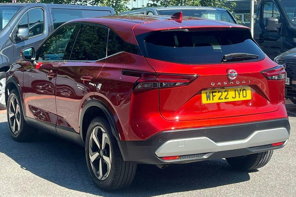 Nissan Qashqai 1.3 Dig T Mhev N Connecta Suv Hybrid Ma WF22JYO Red #5