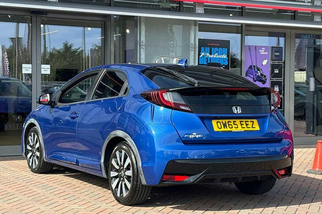 Honda Civic 1.8 I Vtec Sr Hatchback Blue #4