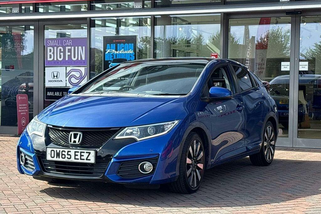 Honda Civic 1.8 I Vtec Sr Hatchback Blue #6