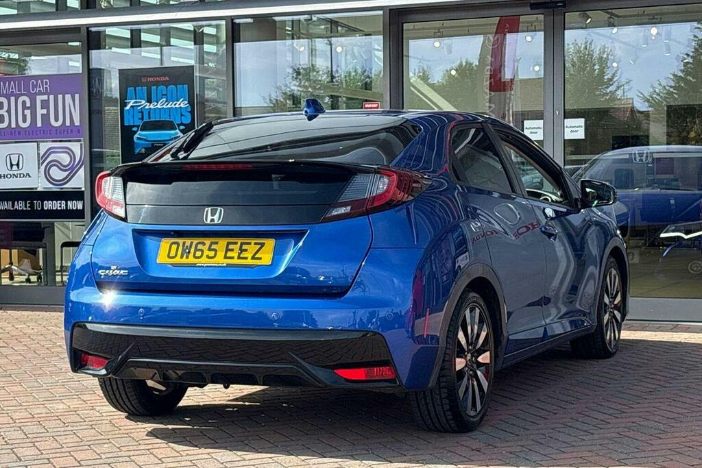 Honda Civic 1.8 I Vtec Sr Hatchback Blue #2