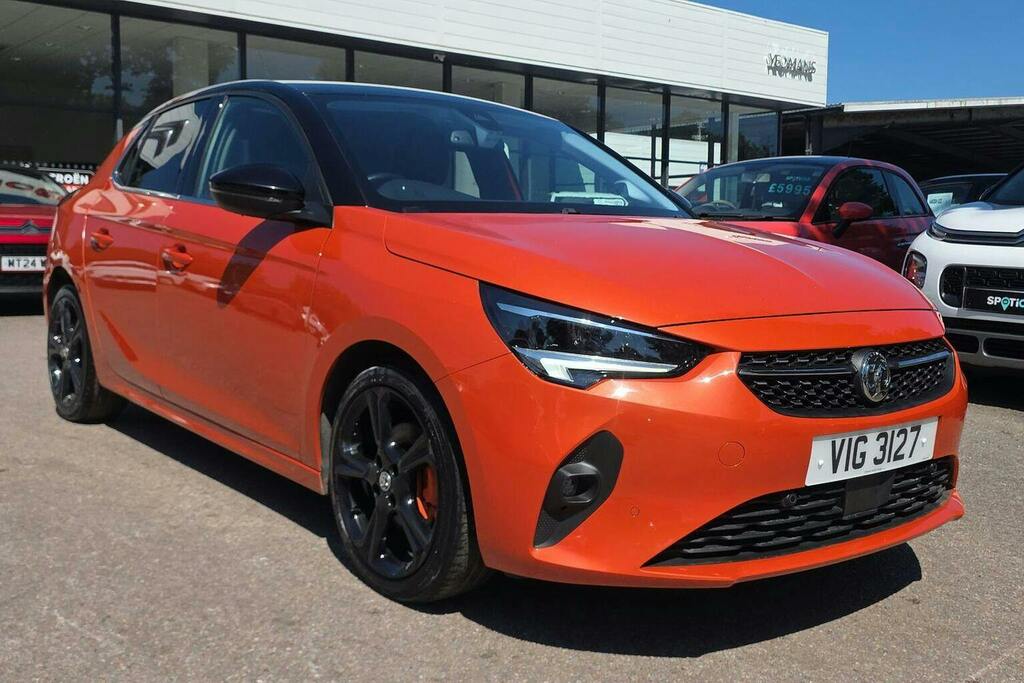 Vauxhall Corsa 1.5 Turbo D Elite Nav Premium Hatchback Orange