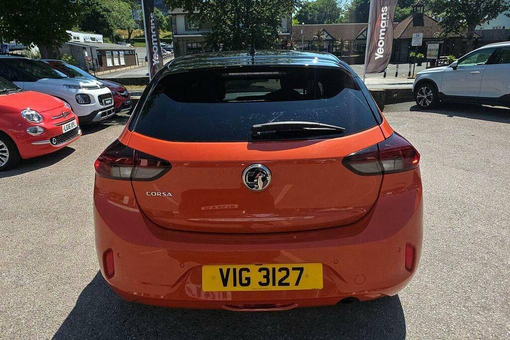 Vauxhall Corsa 1.5 Turbo D Elite Nav Premium Hatchback Orange #4