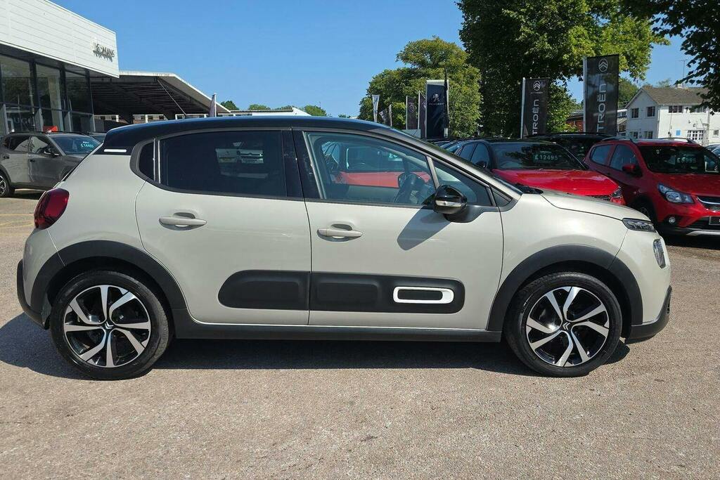 Citroen C3 1.2 Puretech Shine Plus Hatchback Eat6 EX23WTA Beige #2