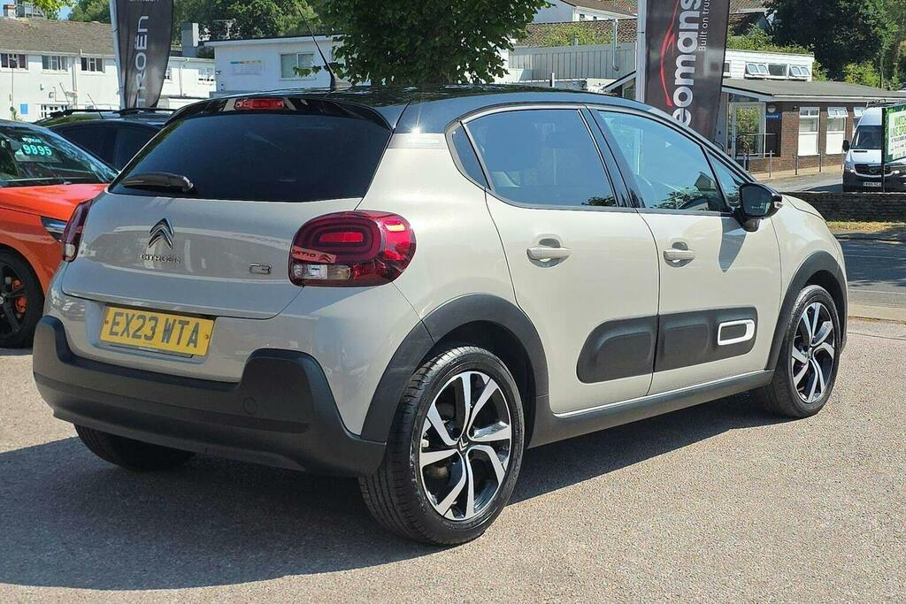 Citroen C3 1.2 Puretech Shine Plus Hatchback Eat6 EX23WTA Beige #3