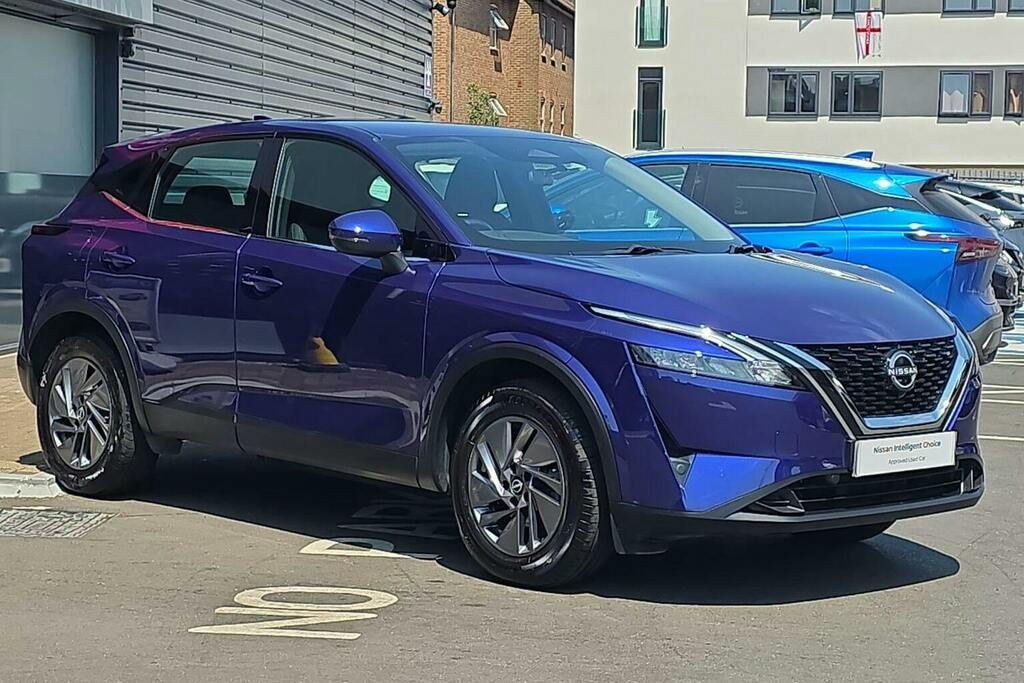 Nissan Qashqai 1.3 Dig T Mhev Acenta Premium Suv Hybri Blue