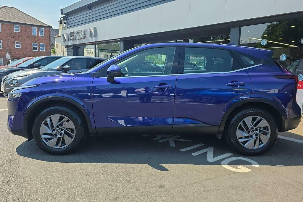 Nissan Qashqai 1.3 Dig T Mhev Acenta Premium Suv Hybri WM23NNL Blue #6