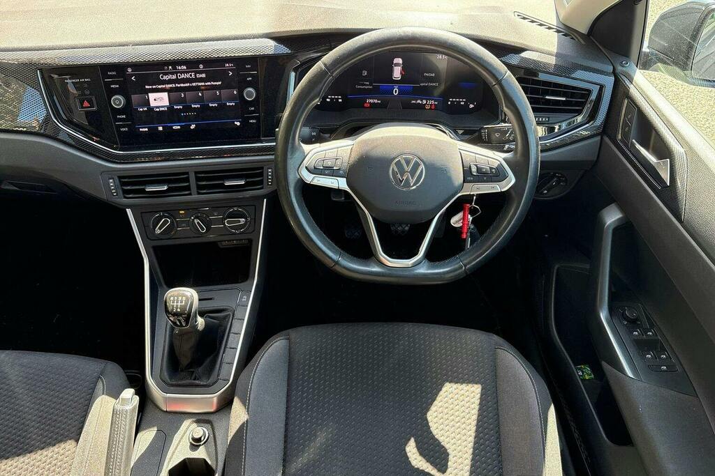 Volkswagen Polo 1.0 Tsi 95Ps Match Reversing Cameraheated Sea Black #12