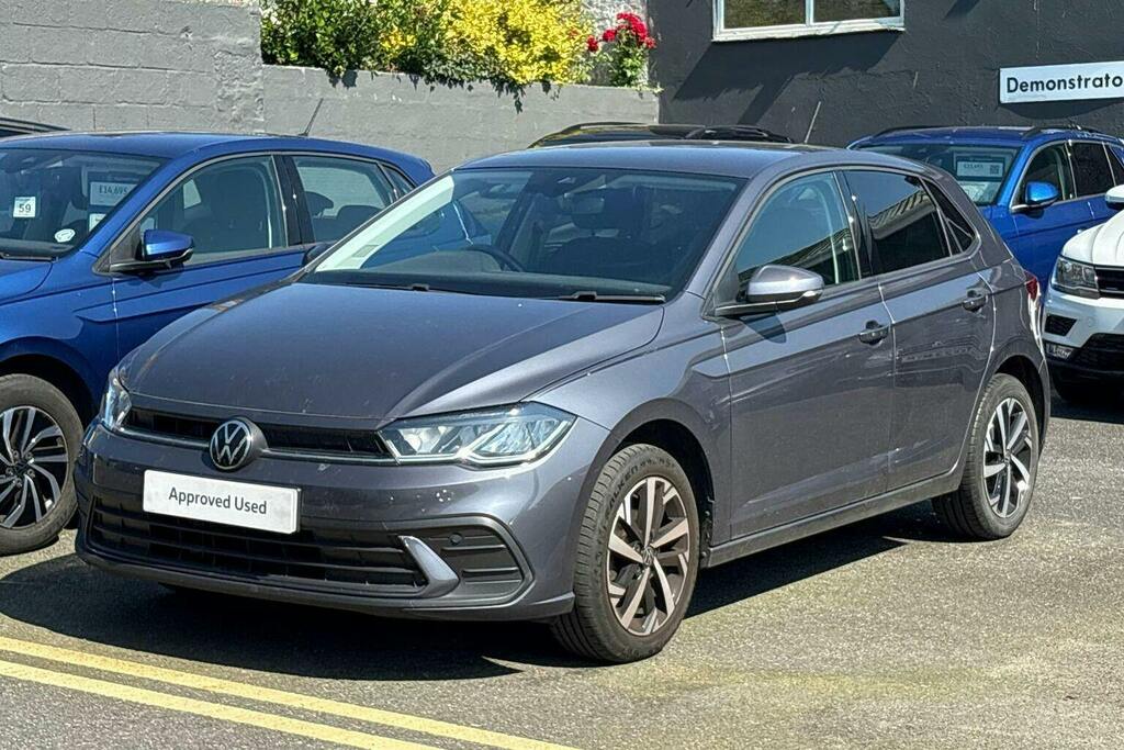 Volkswagen Polo 1.0 Tsi 95Ps Match Reversing Cameraheated Sea Black #7