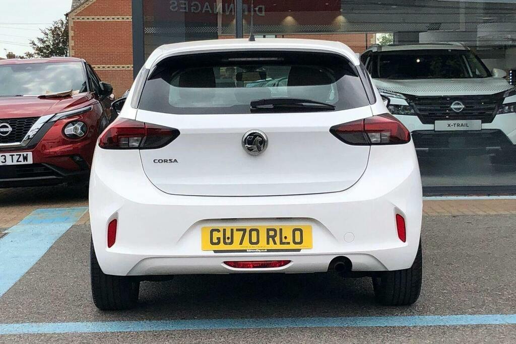 Vauxhall Corsa 1.2 Turbo Se Hatchback GU70RLO White #4