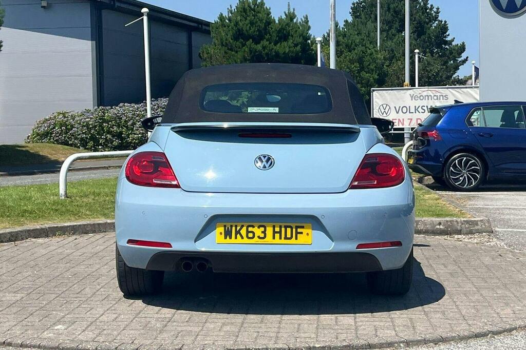 Volkswagen Beetle 2.0 Tdi 60S Cabriolet Blue #4