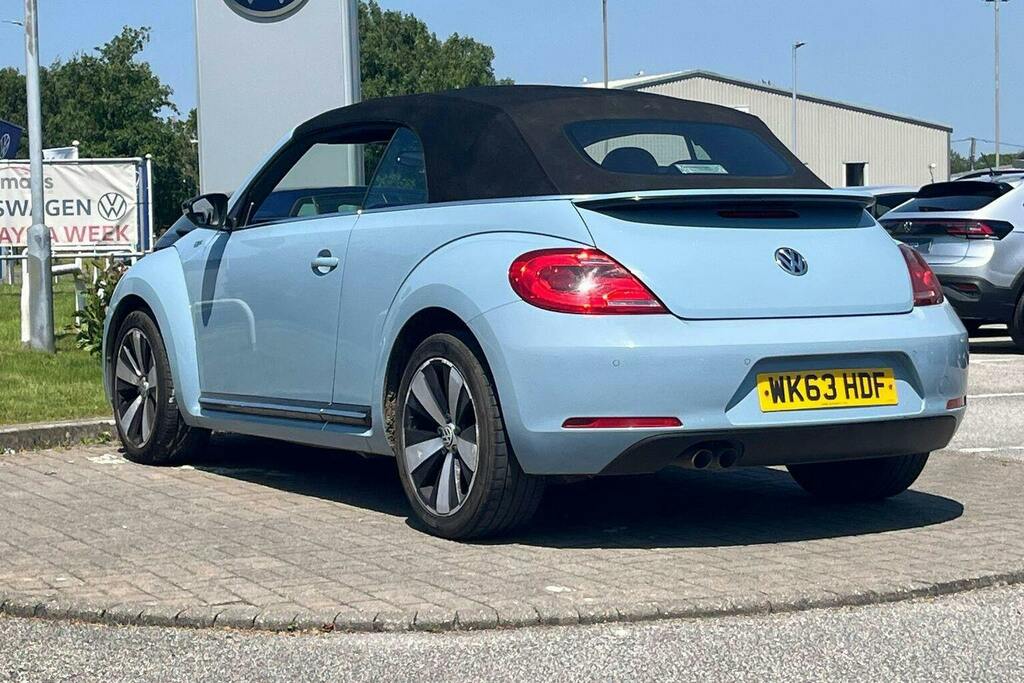 Volkswagen Beetle 2.0 Tdi 60S Cabriolet Blue #5